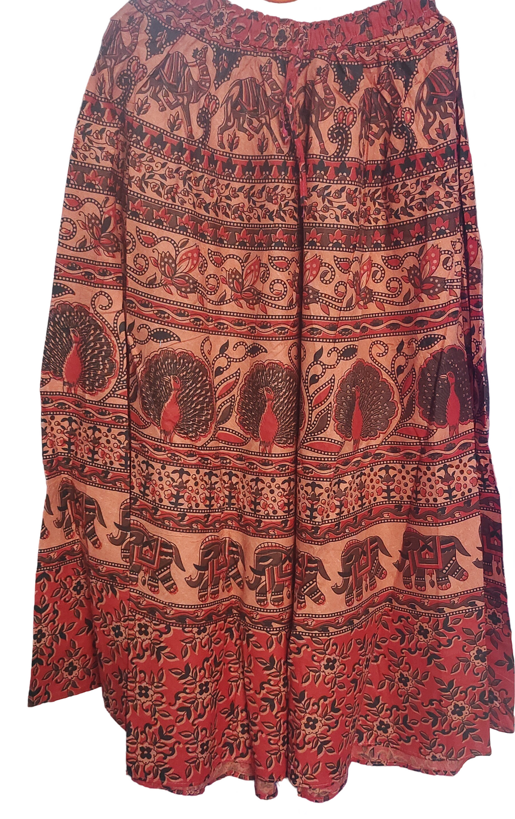 Appywave Jaipuri Women's Cotton Printed Long Skirts