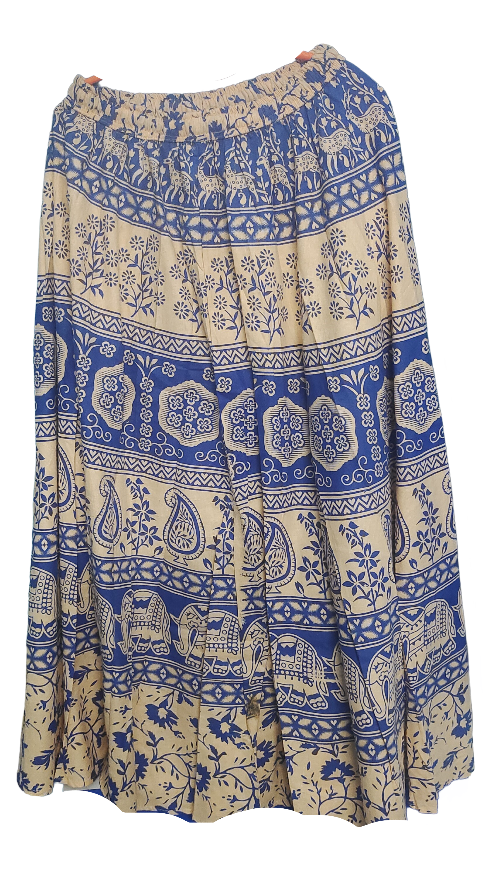 Appywave Jaipuri Women's Cotton Printed Long Skirts