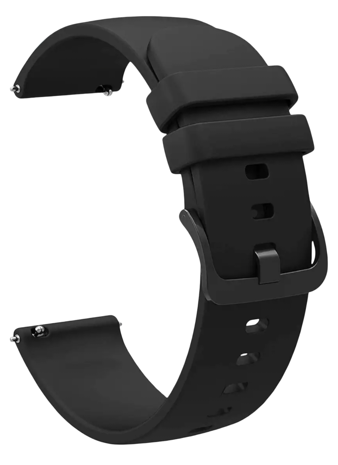 Appywave Silicone 22mm Replacement Watch Strap with Metal Buckle Compatible with all 22mm Smart Watches