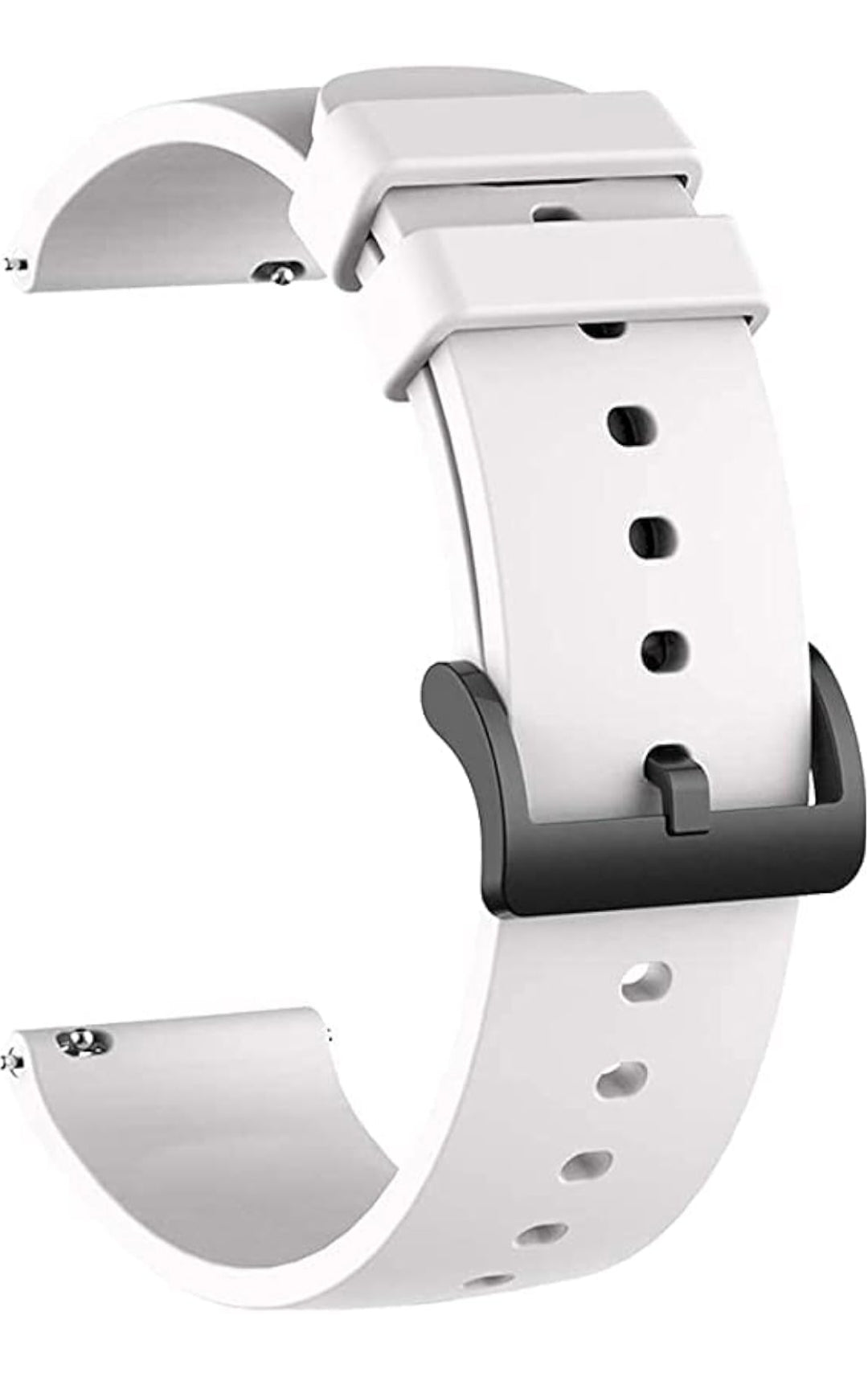 Appywave Silicone 22mm Replacement Watch Strap with Metal Buckle Compatible with all 22mm Smart Watches