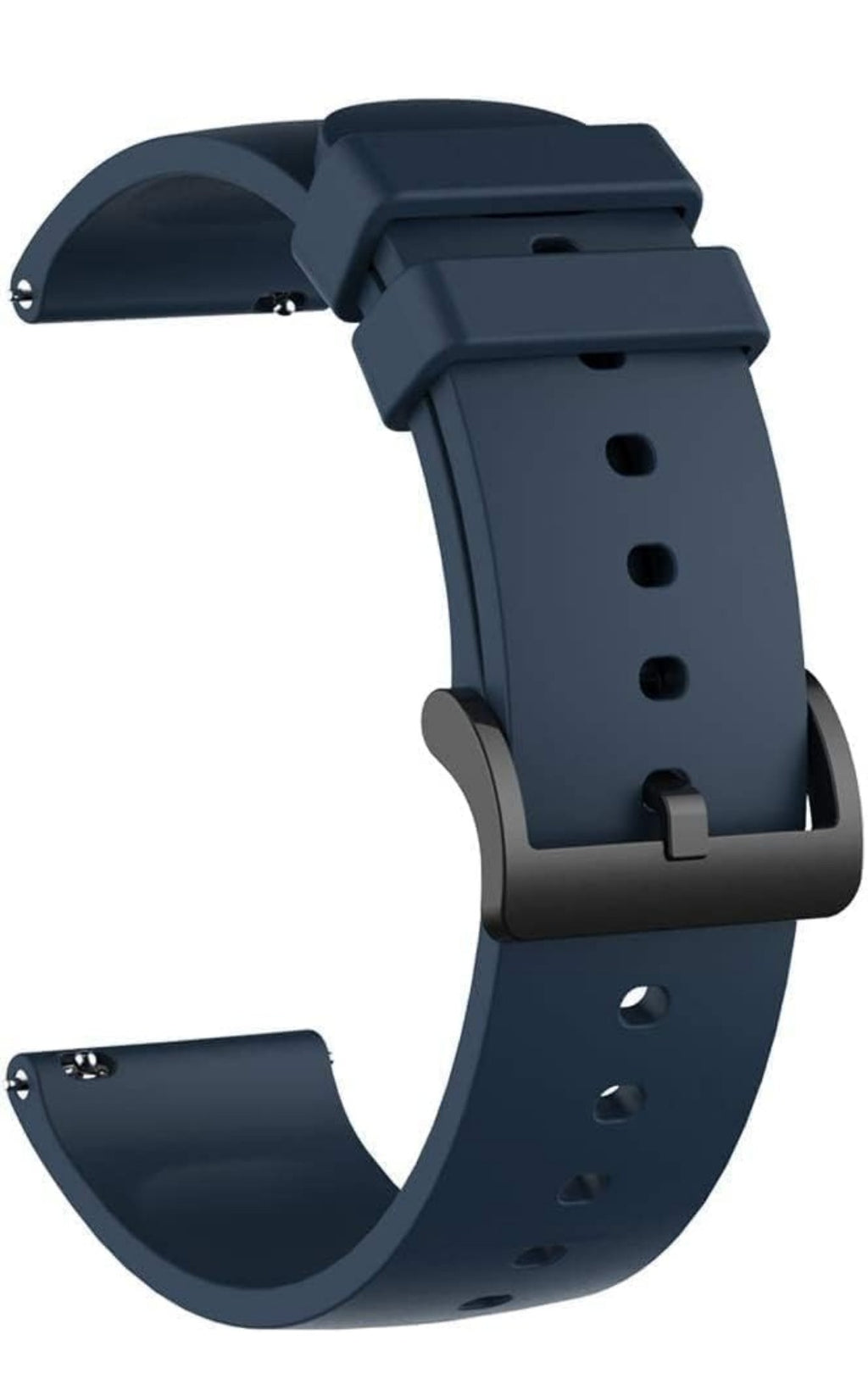 Appywave Silicone 22mm Replacement Watch Strap with Metal Buckle Compatible with all 22mm Smart Watches