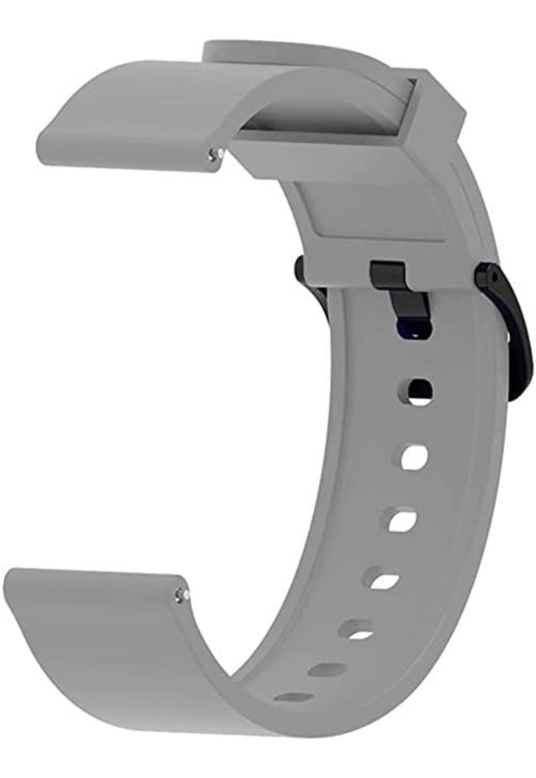 Appywave Silicone 22mm Replacement Watch Strap with Metal Buckle Compatible with all 22mm Smart Watches