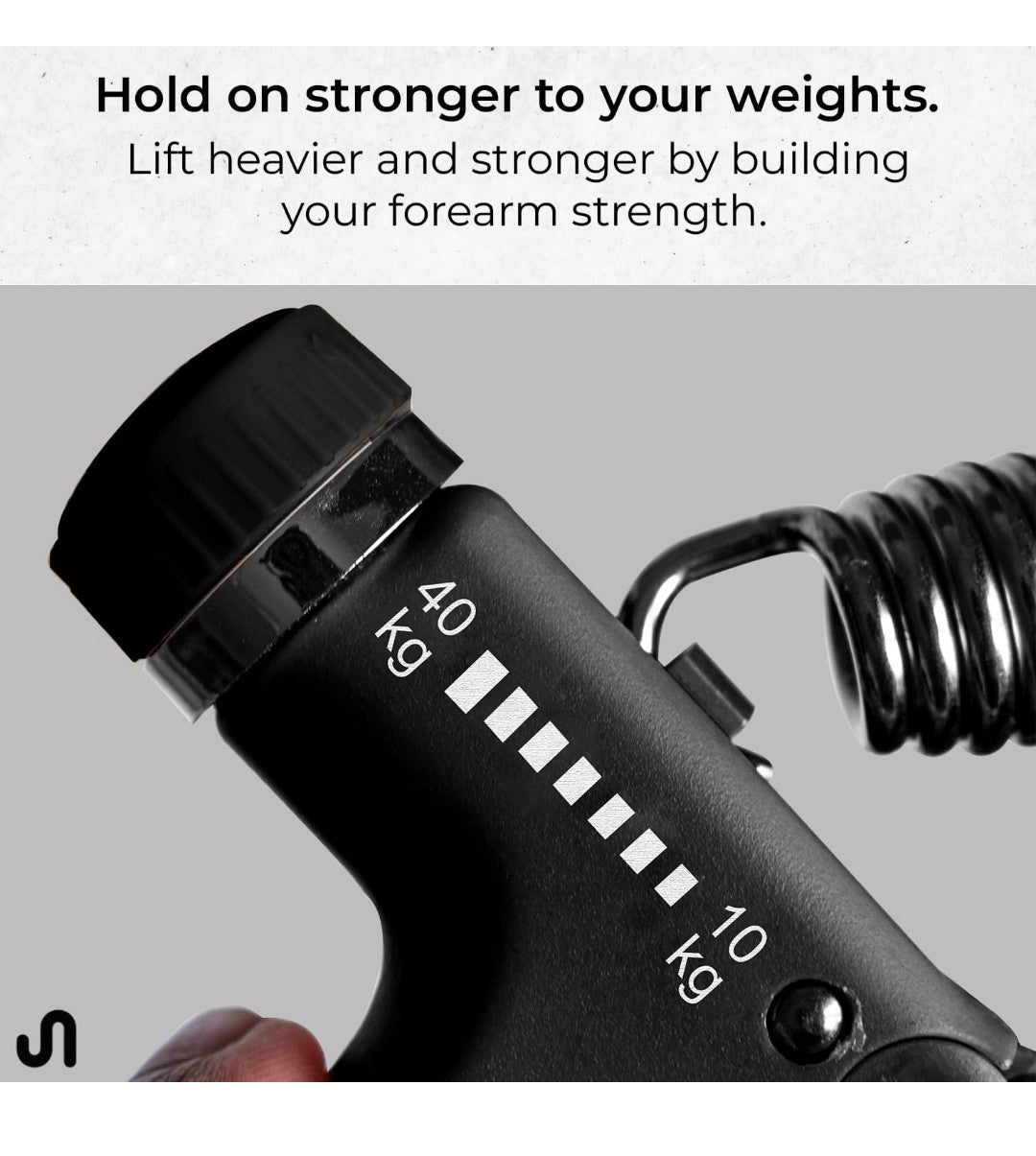 Bodyband Hand Grip Workout Strengthener, Adjustable Hand Gripper for Men & Women for Gym Workout Hand Exercise